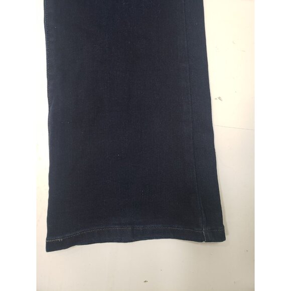 Levi Strauss & Co 529 Curvy Bootcut Dark Wash Jeans Size 12 Pre Owned - Picture 2 of 10